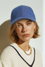 Blue heart mesh baseball cap – Embroidered mesh Trucker Hat