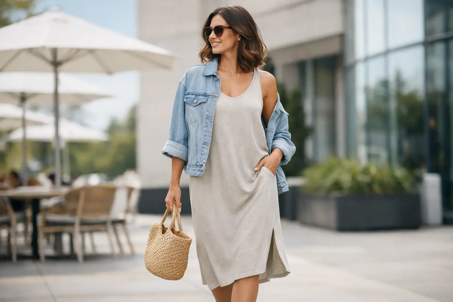 How to Wear Casual Midi Dresses Now