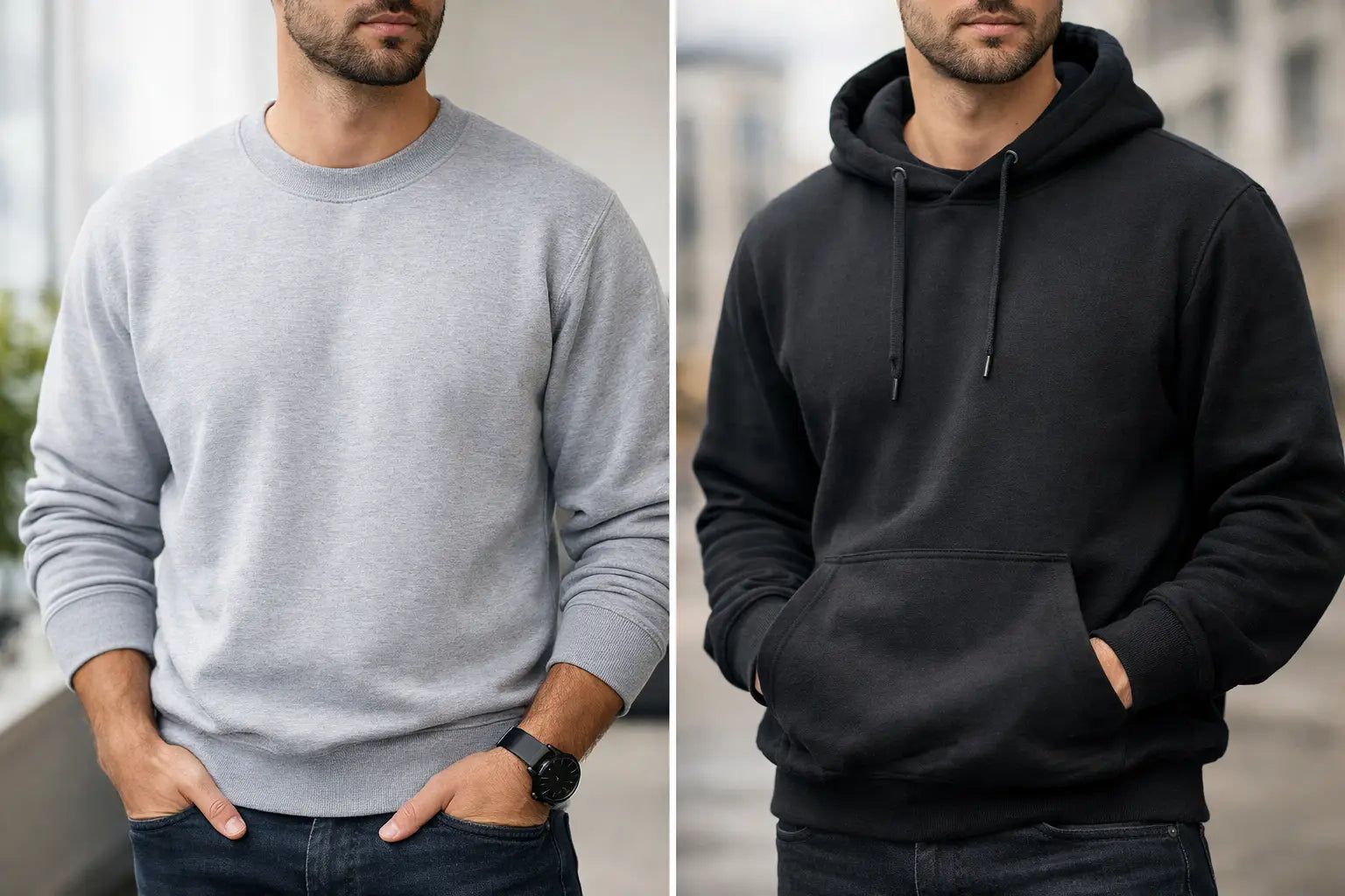 Crewneck Versus Hoodie: Which Fits Your Style?