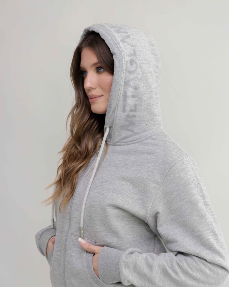 Metaglam Hoodie | Grey Tree - Image 2